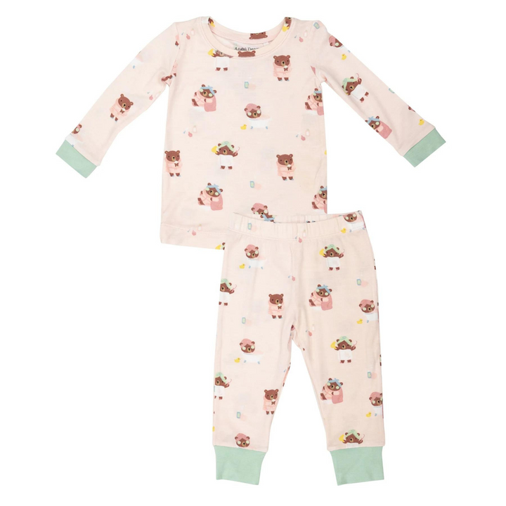 Blue Argyle Playsuit by Angel Dear