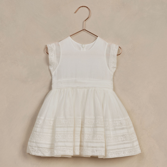 Dahlia Dress, White