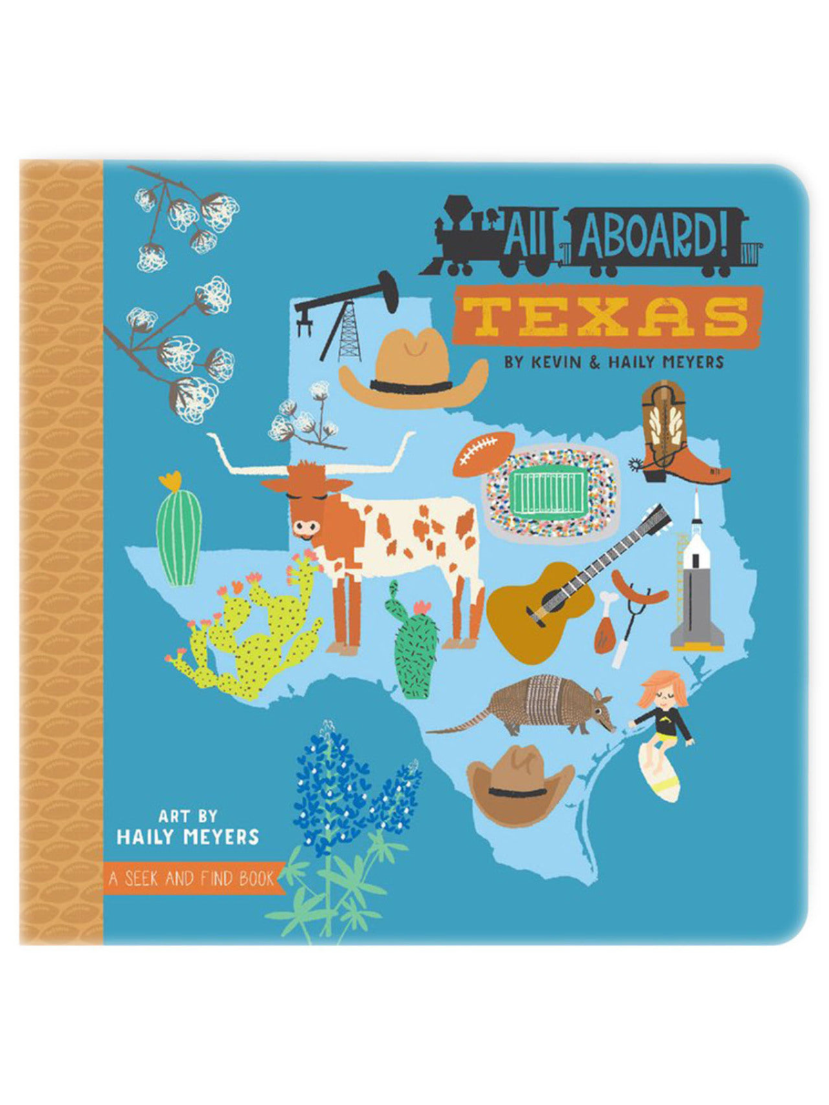 All Aboard Texas: A Seek and Find Book