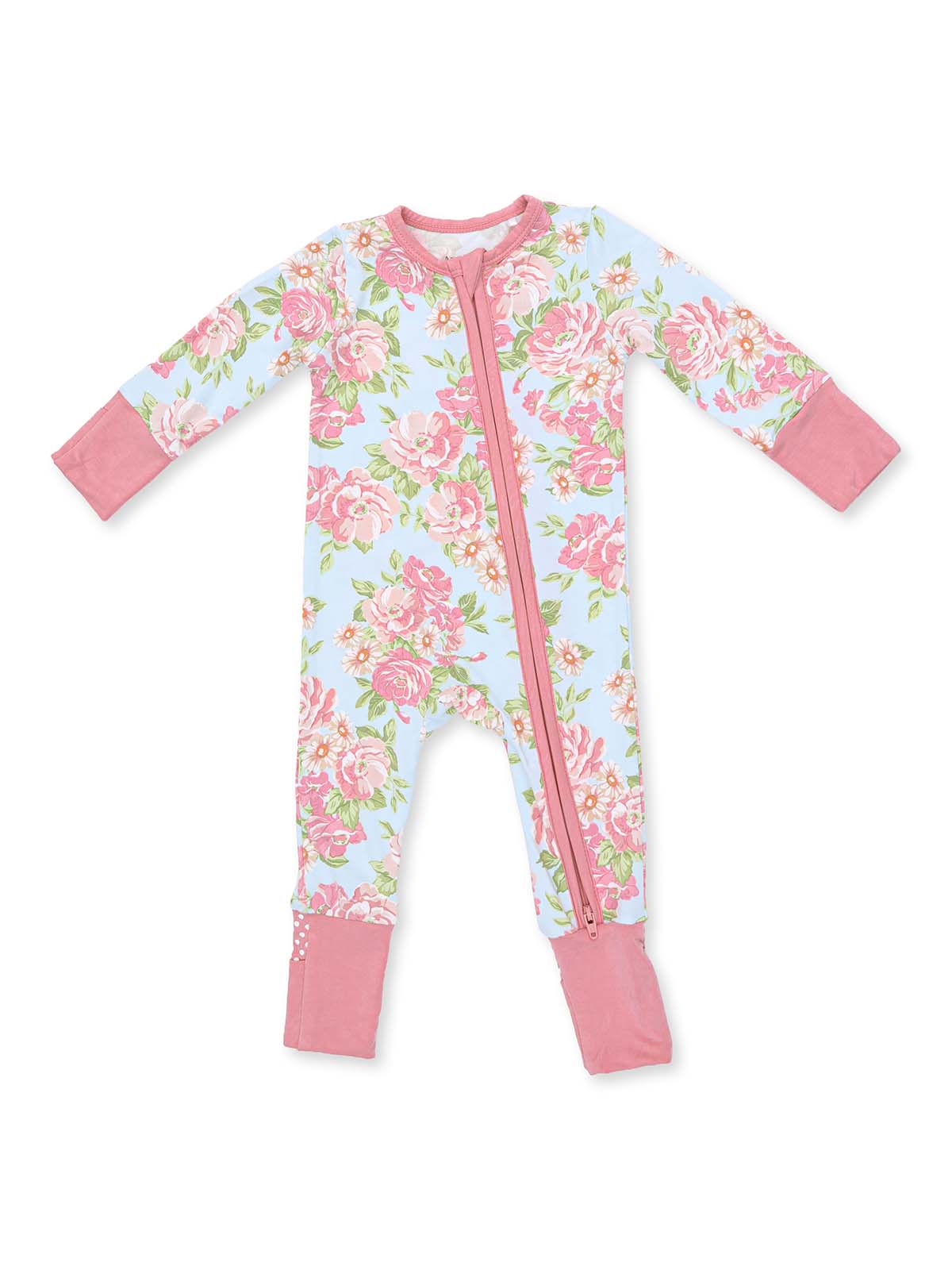 2-Way Zip Romper, Angeline Floral