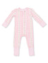2-Way Zip Romper, Antoinette Stripe