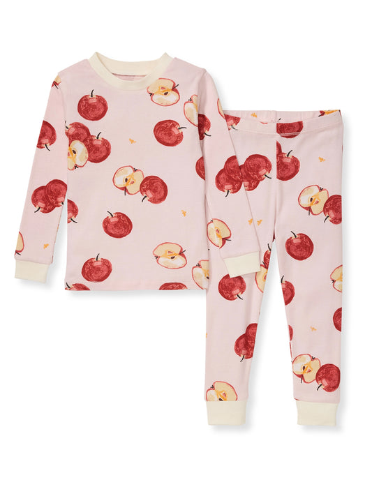 Organic 2-Piece Pajama Set, Apple Orchard