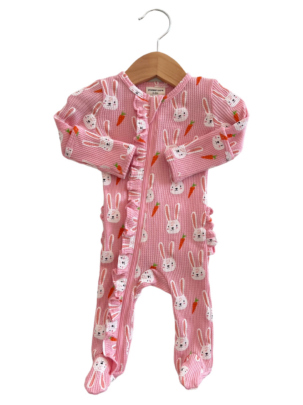 This Must Be Love Ruffle Footie