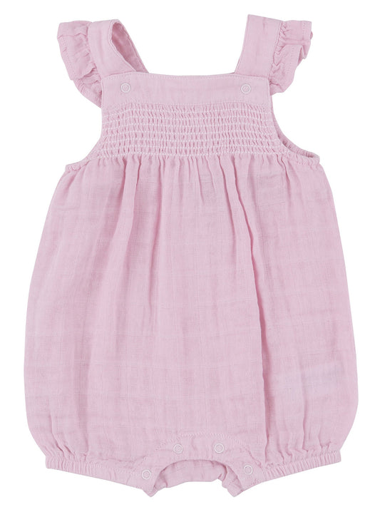 Smocked Overall Shortie, Ballet
