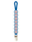 Silicone Pacifier Clip, Baseball