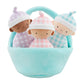 Baby Doll Basket Plush Set