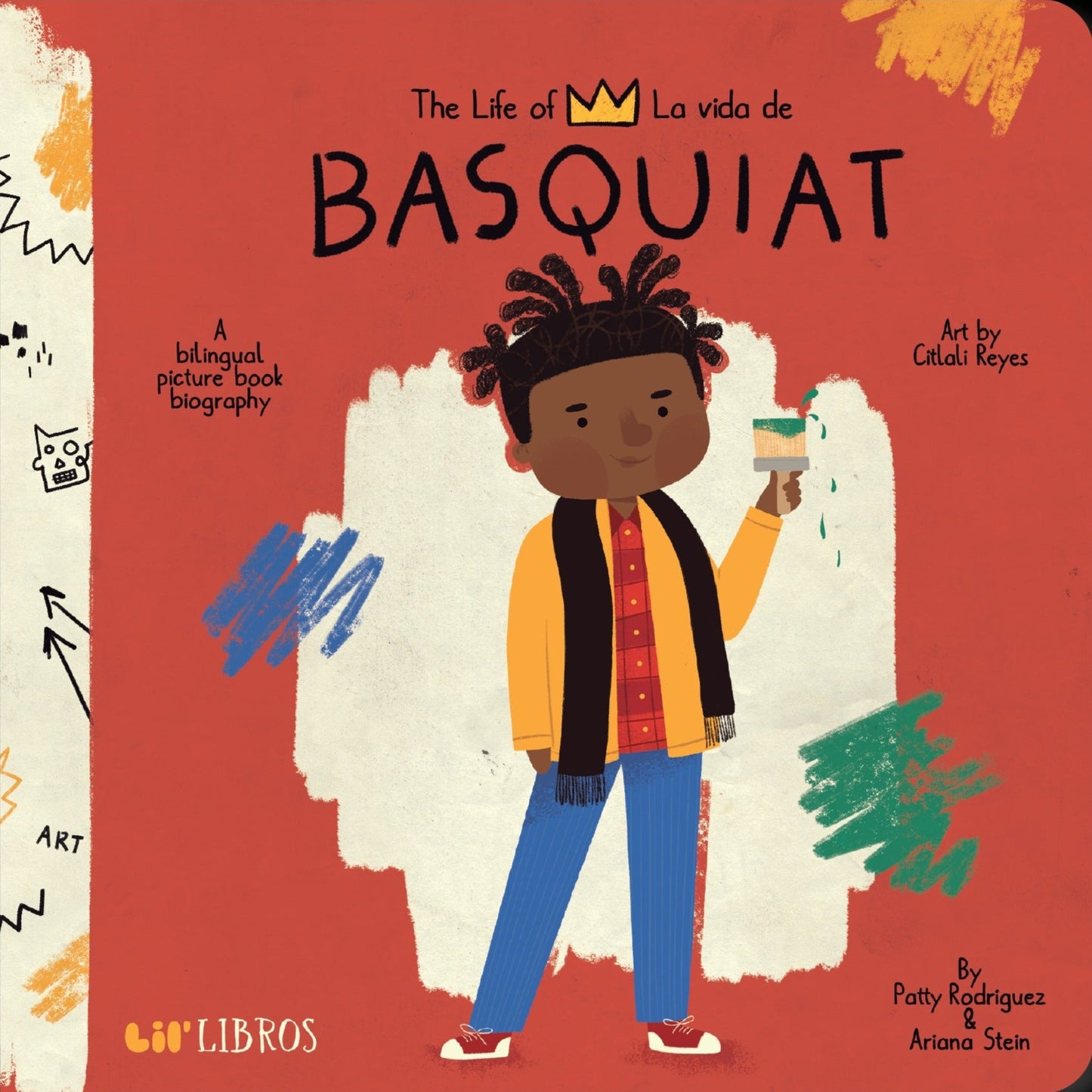 La Vida De Basquiat Board Book