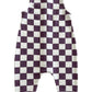 Berry Cheesecake Checkerboard / Organic Bay Jumpsuit