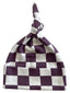 Berry Cheesecake Checkerboard / Organic Beanie