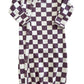 Berry Cheesecake Checkerboard / Organic Gown