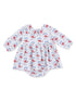 Peter Pan Collar Bubble w/Skirt, Beverly Cameo Stripe