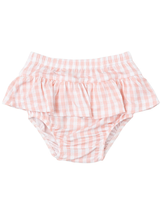 Bloomer Skirt, Mini Gingham Pink
