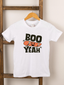 Boo Yeah Skateboard Short Sleeve Tee, White