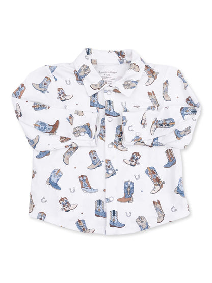 The Hank Shirt, Buckaroo Boots