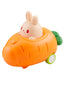 Bunny Press & Go Toy, Orange