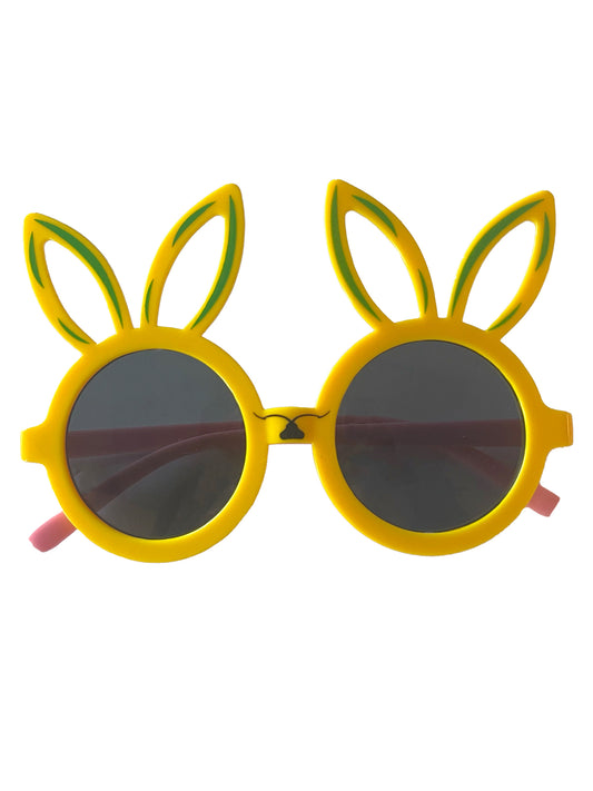 Kids Bunny Easter Sunglasses, Yellow