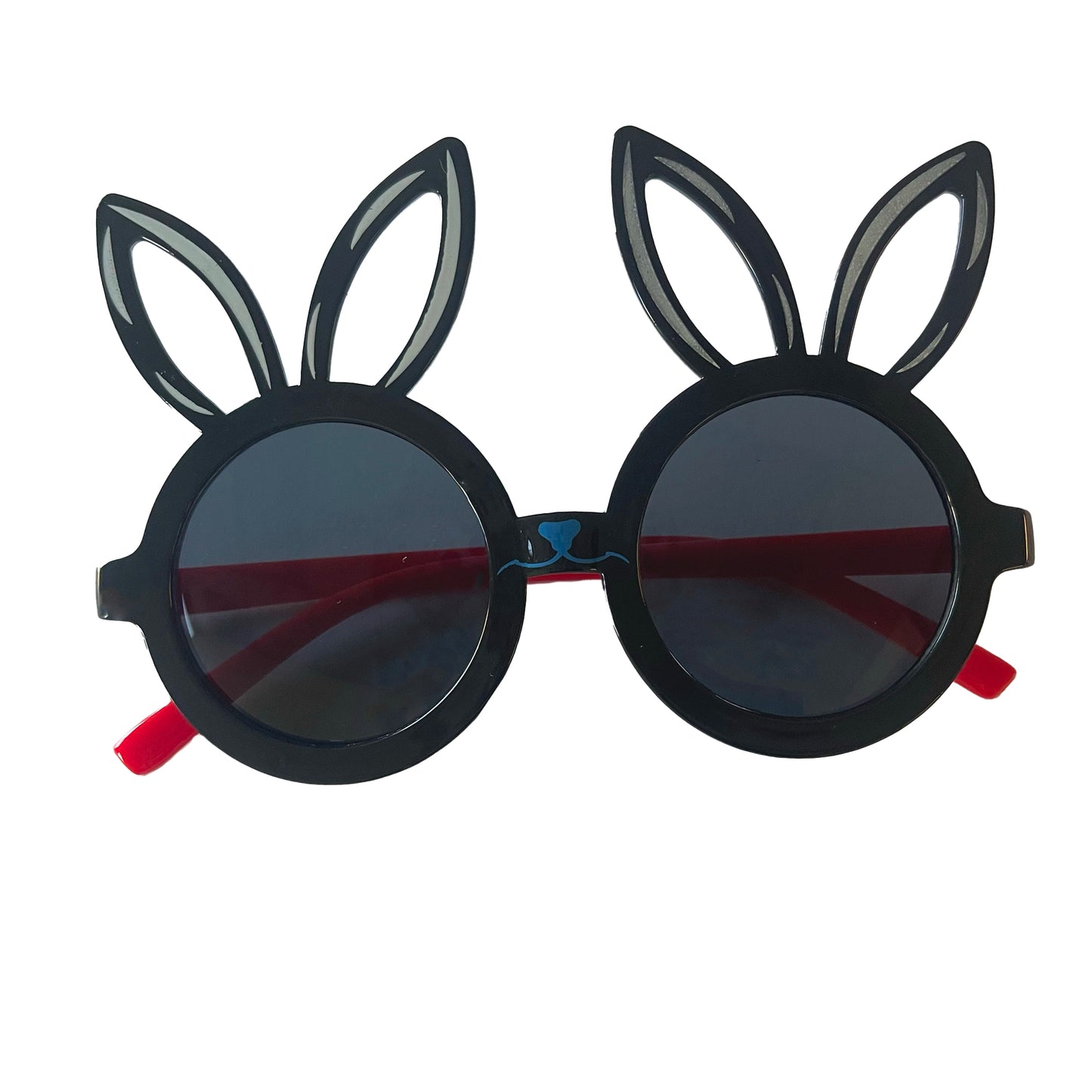 Kids Bunny Easter Sunglasses, Black