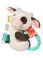 Taggies Buttercup Cow Teething Rattle