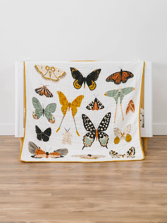 Butterfly Collector Muslin Quilt