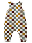 Cannoli Checkerboard / Organic Bay Jumpsuit