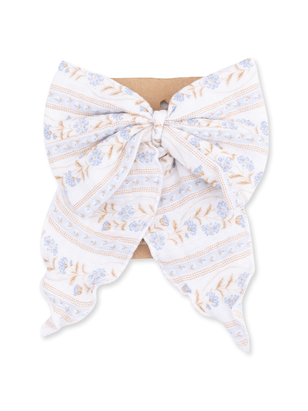 Large Bow Hair Clip, Catarina Floral