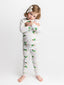 Organic Kids Long Sleeve PJ Set, Caterpillar