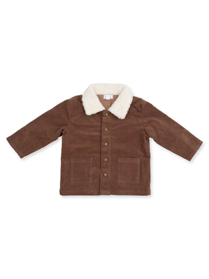Corduroy Jacket, Beaver Fur