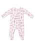 2-Way Zip Ruffle Footie, Cowgirl Boots & Bows