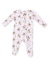2-Way Zip Ruffle Footie, Cowgirl Cameos