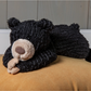 Cozy Toes Black Bear Plush
