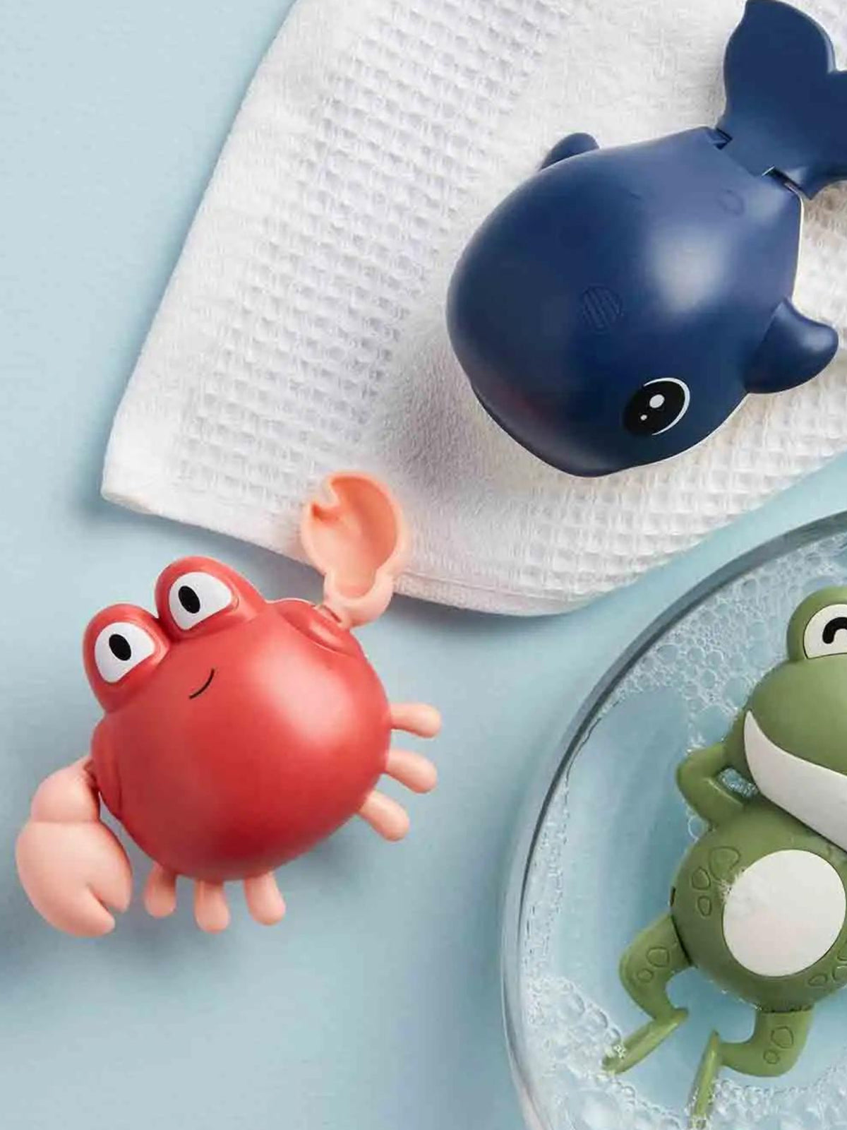 Animal Bath Swimmers Toy, Crab
