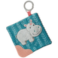 Crinkle Teether Toy, Jewel Hippo