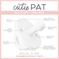 Cutie PAT Bulb Pacifier, Tan