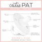 Cutie PAT Round Pacifier, Slate