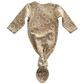 Daisy Pop Biscotti / Organic Kimono Knot Gown