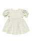 Darla Dress & Bloomer, Mint Stripe