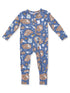 2-Way Zip Romper, Glow-in-the-Dark Dino Dig