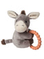 Dusty Donkey Teething Rattle