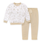 Easter Organic French Terry Top & Harem Pant Set, Bunny Toile