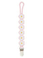 Silicone Pacifier Clip, Flower