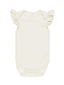 Flutter Sleeve Bodysuit, Ivory