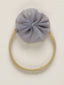 Flutter Tulle Headband, Periwinkle