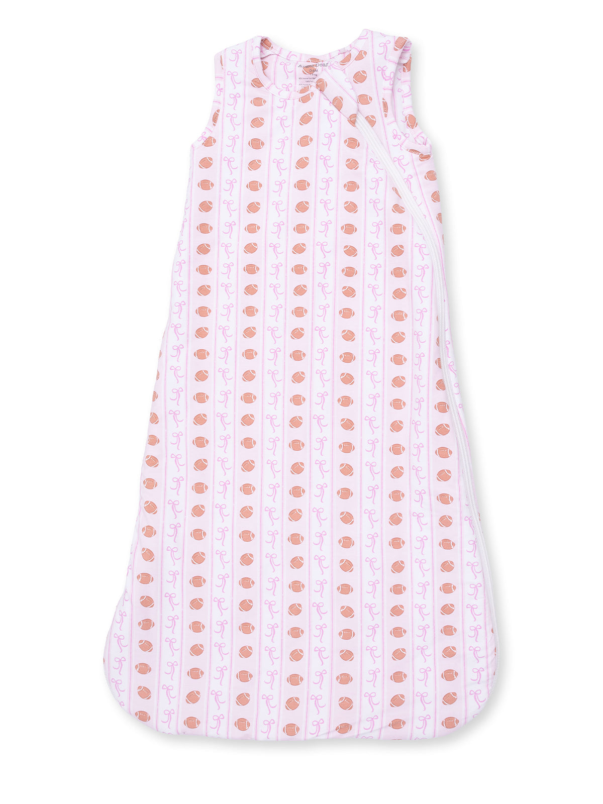 Sleep Bag, Football Bow Stripe