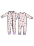 2-Way Zip Romper, Football Cheer