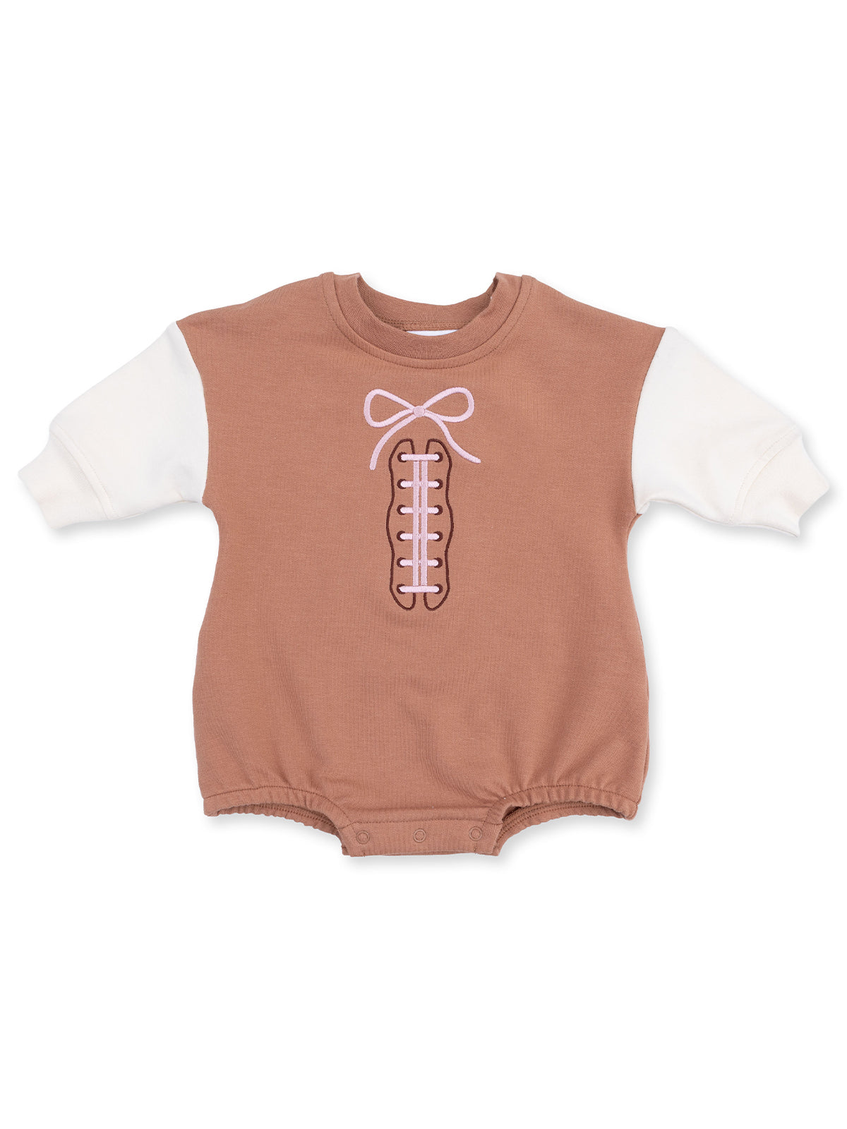 Sweatshirt Bubble, Football Laces Bow