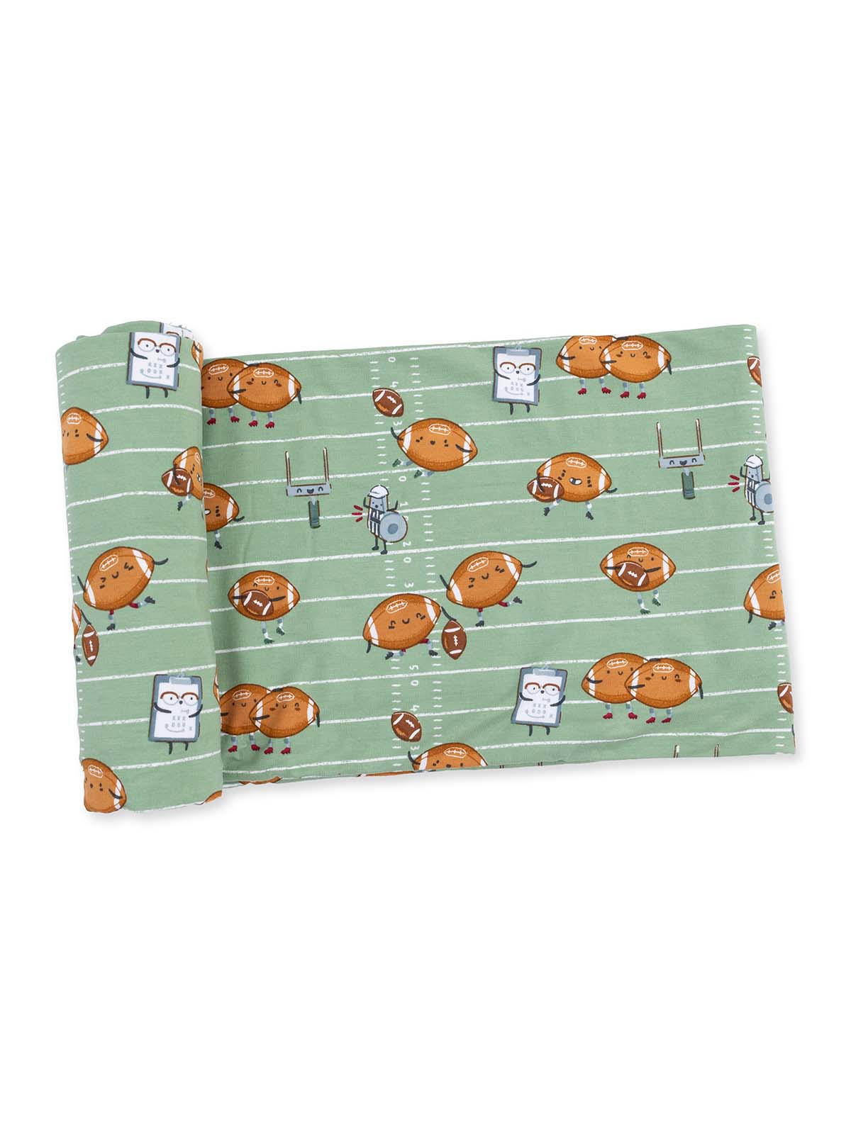 Stretch Swaddle, Footballs Playing Football
