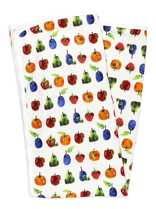 Organic Swaddle Blanket, Fruit