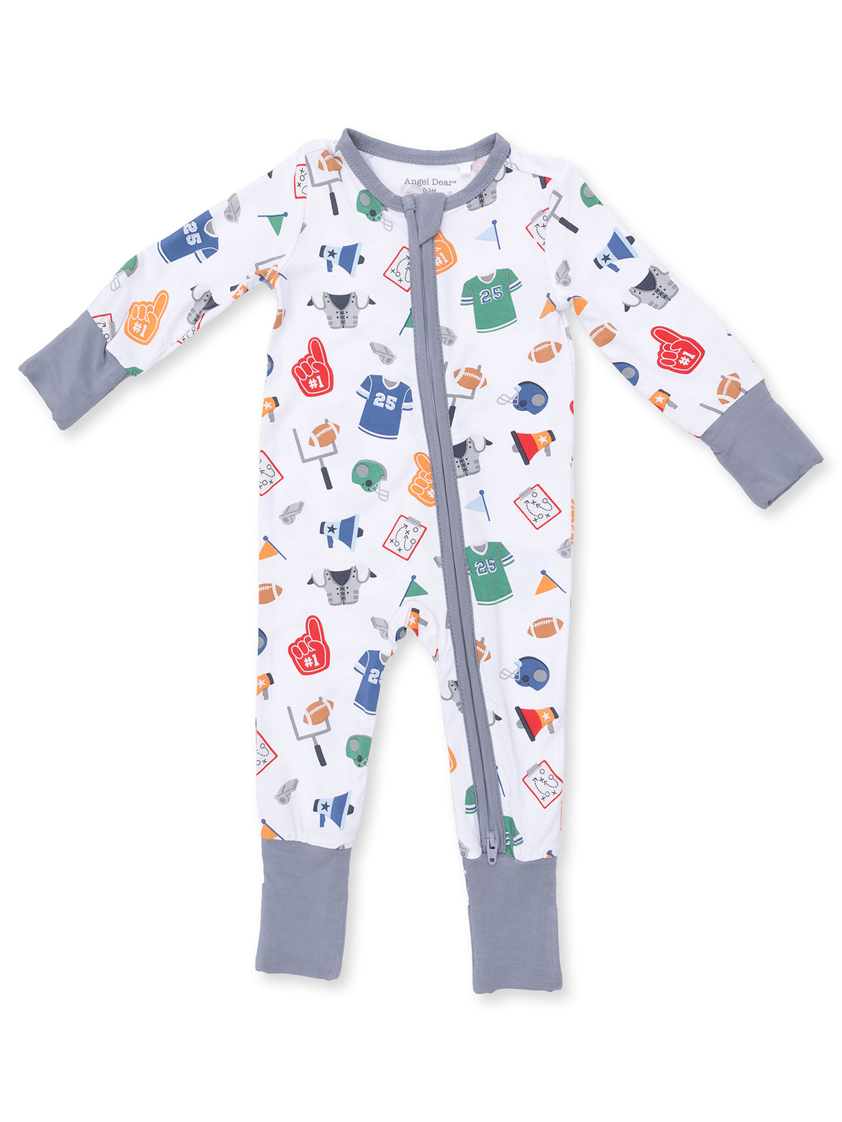 2-Way Zip Romper, Game Day