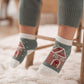 Gingerbread Holiday Non-Slip Baby Sock Set