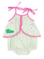 Swing Front Sunsuit, Golf Applique